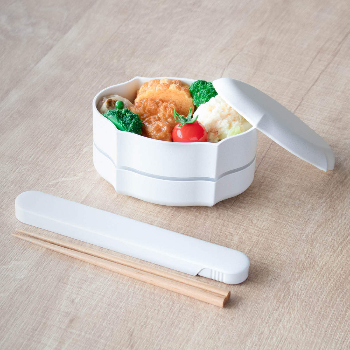 弁当箱 460ml 2段 フレモ ランチボックス TAKENAKA ( お弁当箱 食洗機対応 レンジ対応 おしゃれ 女子 大人 日本製 食洗機OK レンジOK お弁当 弁当 一段 二段 1段 ランチバンド付き 女性 かわいい ) 【ピンク】 ピンク