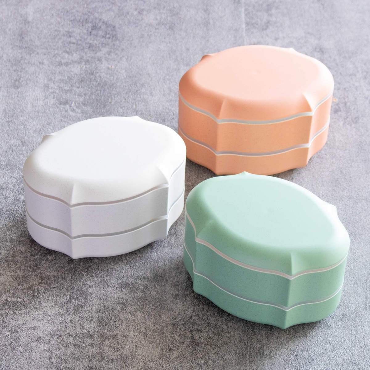 弁当箱 460ml 2段 フレモ ランチボックス TAKENAKA ( お弁当箱 食洗機対応 レンジ対応 おしゃれ 女子 大人 日本製 食洗機OK レンジOK お弁当 弁当 一段 二段 1段 ランチバンド付き 女性 かわいい ) 【ピンク】 ピンク