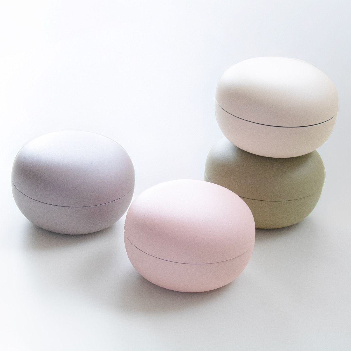 弁当箱 830ml mayu 丼ランチボックス TAKENAKA ( お弁当箱 食洗機対応 レンジ対応 どんぶり 麺 丼 日本製 ドーム蓋 パッキンなし 食洗機OK レンジOK ランチボックス お弁当 2段 ランチバンド付き ドーム型 おしゃれ かわいい ) 【ライトカーキ】 ライトカーキ