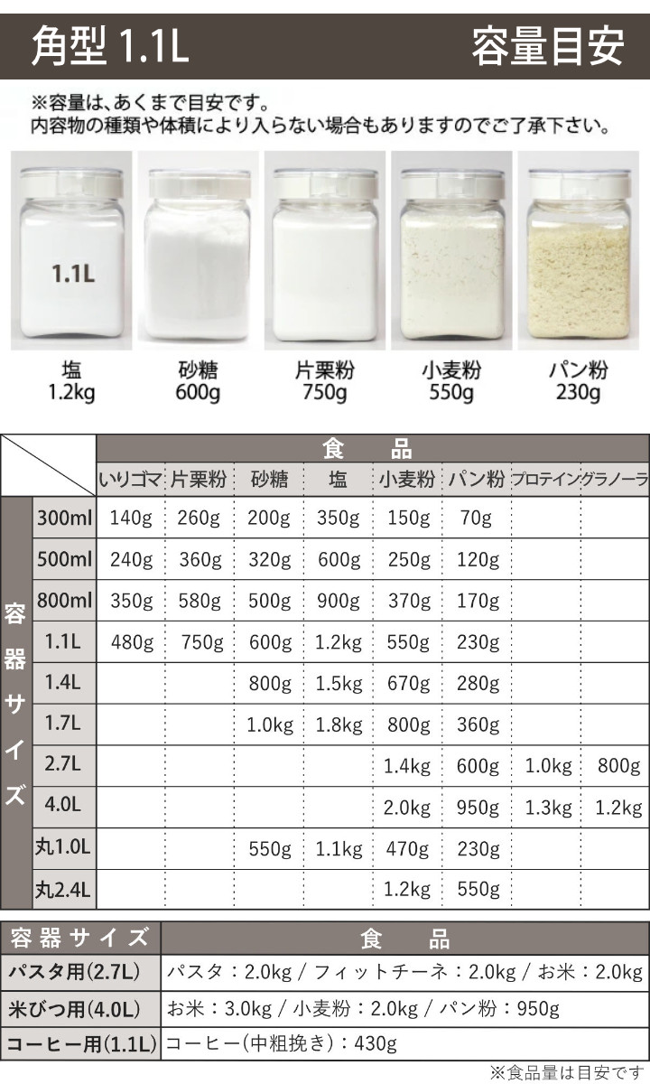 保存容器 1.1L フレッシュロック 角型 選べるカラー 白 緑 茶 ( キッチン収納 キャニスター 調味料入れ ストッカー 密閉 透明 プラスチック 日本製 ワンタッチ 高気密 引き出し収納 冷蔵庫収納 中が見える 軽量 おしゃれ ) 【グリーン】 グリーン