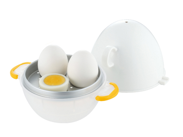 Lohaco 電子レンジグッズ れんじでゆでたまご 3個用 Ez Egg 便利グッズ ゆで玉子調理器 ゆで卵調理器 ゆで玉子作り 電子レンジ用 ゆで卵 ゆで玉子 ゆでたまご 半熟玉子 半熟卵 ゆで卵作り キッチンツール 下ごしらえ 調理小物 お玉 フライ返し レンジ調理