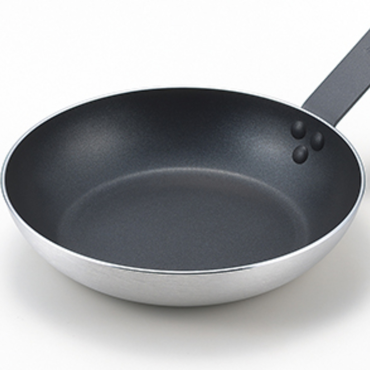 フライパン 22cm IH対応 たいめいけん オムレツパン ( ガス火対応 ふっ素加工 軽い アルミフライパン 22センチ フッ素加工 フッ素コーティング アルミ製 オムレツ ミニ 軽量 )