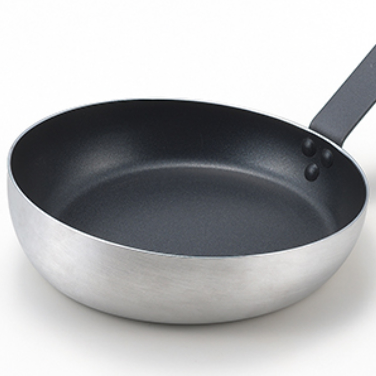 フライパン 22cm 深型 IH対応 たいめいけん チキンライスパン ( ガス火対応 ふっ素加工 軽い 炒め鍋 アルミフライパン いため鍋 片手鍋 22センチ フッ素加工 フッ素コーティング アルミ製 軽量 )