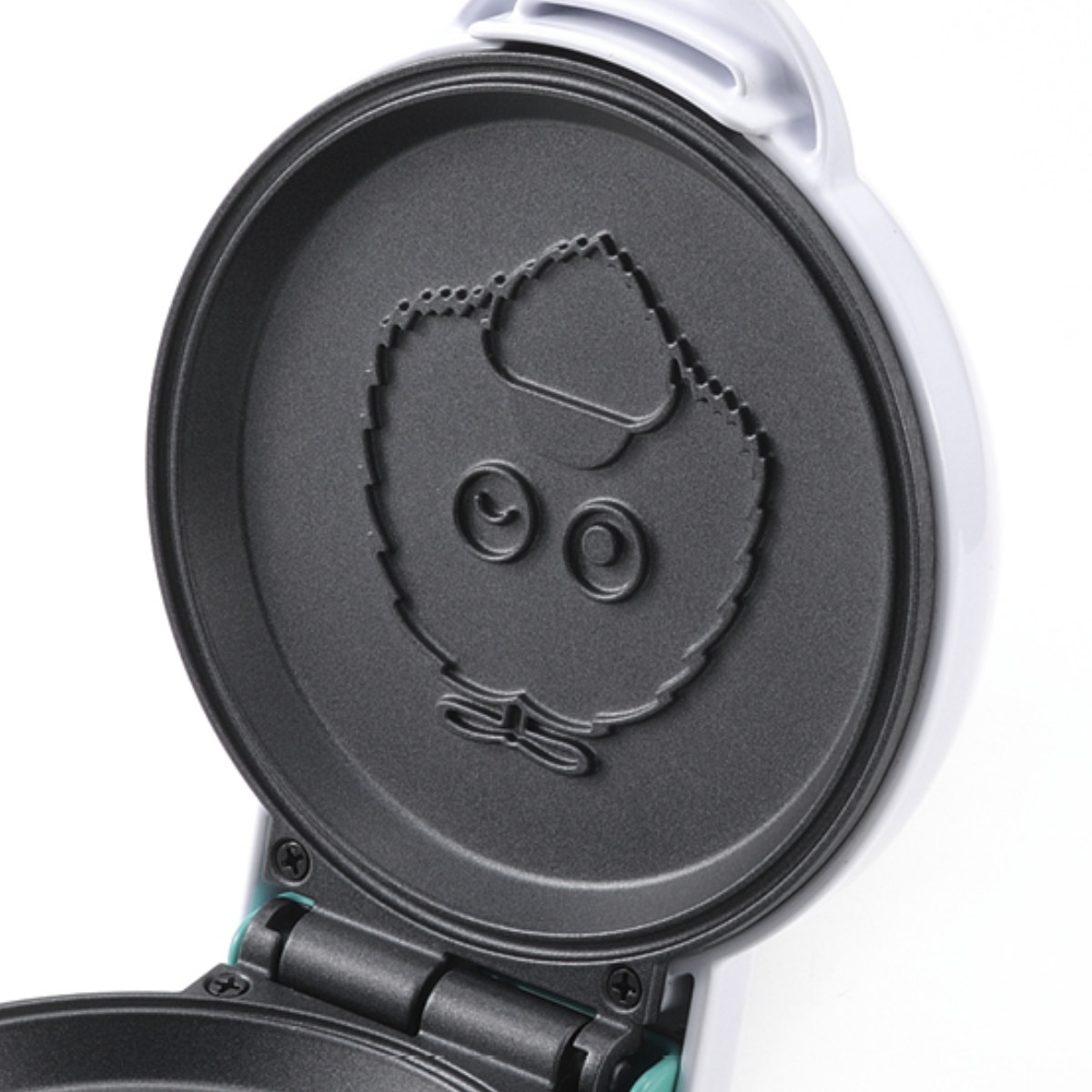 パンケーキメーカー 電動 ガチャピン・ムック ( ホットケーキメーカー ホットプレート パンケーキ 電気 フッ素加工 焦げ付きにくい お手入れ簡単 両面 焼き印 キッチン家電 かわいい キャラクター )