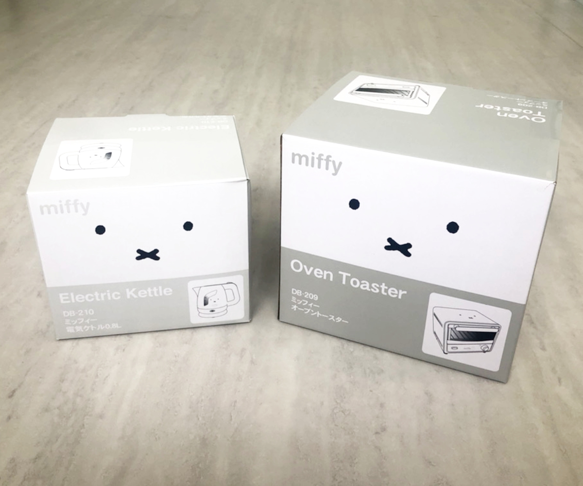 ミニオーブントースター 1枚 ミッフィー コンパクト ( トースター トースト 1人 1枚焼き リベイク 単身 小さい タイマー ダイヤル 30分 焼く 朝食 朝食作り グラタン ピザ パン キッチン家電 調理家電 省スペース 可愛い )