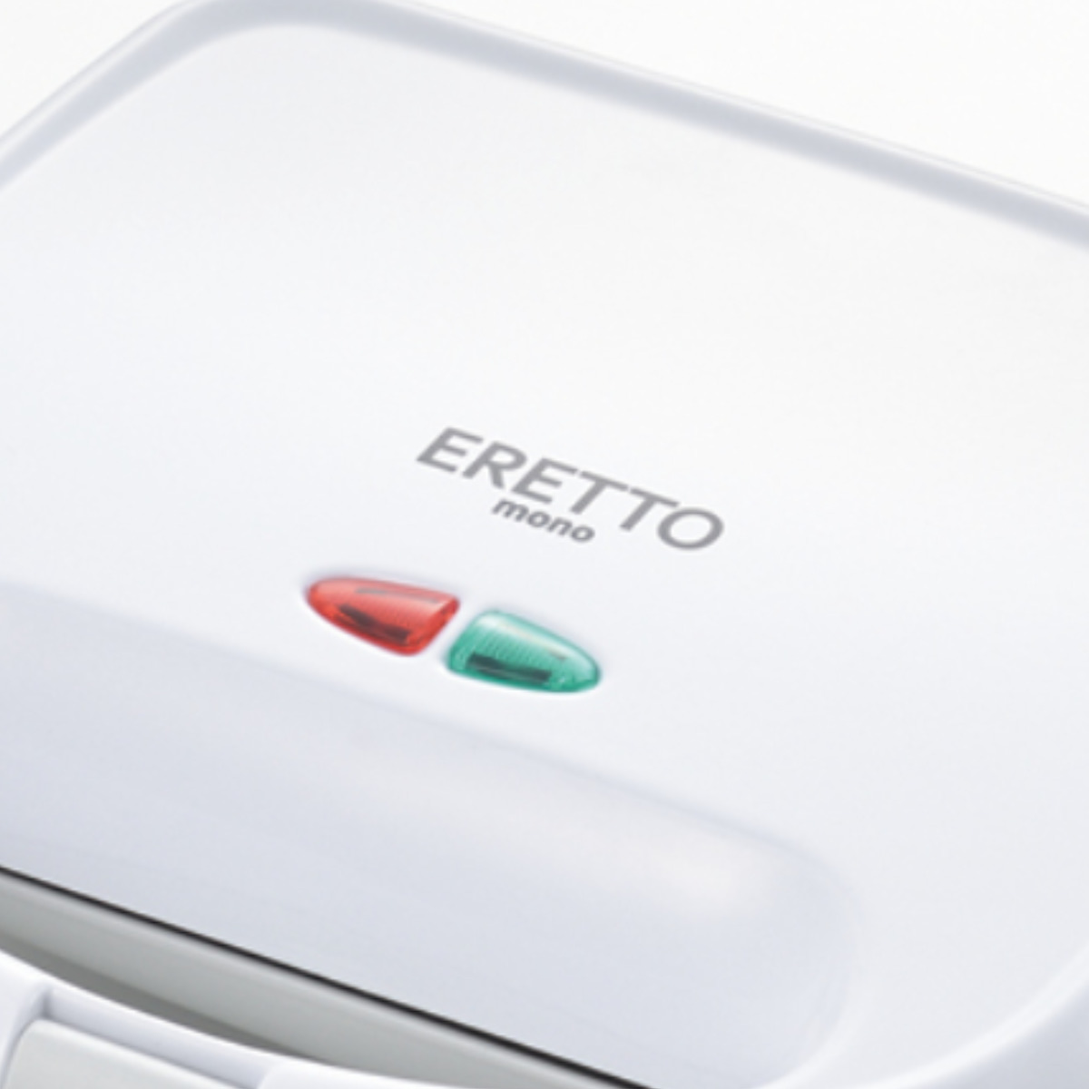 ホットサンドトースター ERETTO mono ホットサンドメーカー 電気 ( ホットサンド 朝食 パーティー おやつ コンパクト 両面 焼き 食パン サンドイッチ ふっ素加工 調理家電 キッチン家電 シンプル おしゃれ )