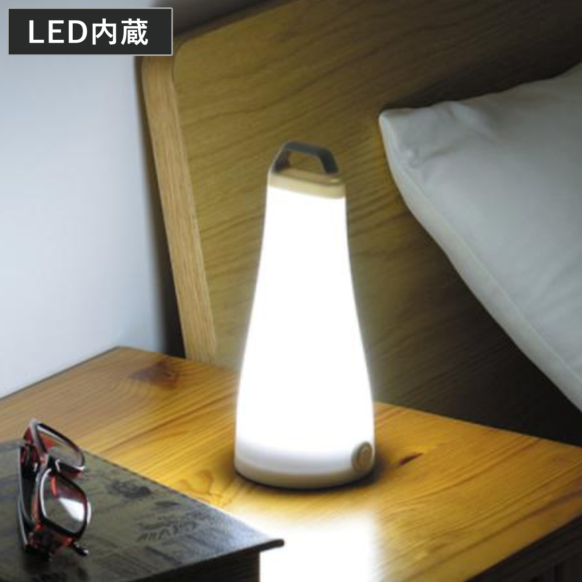 テーブルライト LED エレット 3WAY ランタン （ COB 懐中電灯 ライト 吊り下げ 電池式 小型 防災 アウトドア 防災用品 デスクライト 単四電池 テント COBライト 明るい シンプル 停電 コンパクト ）