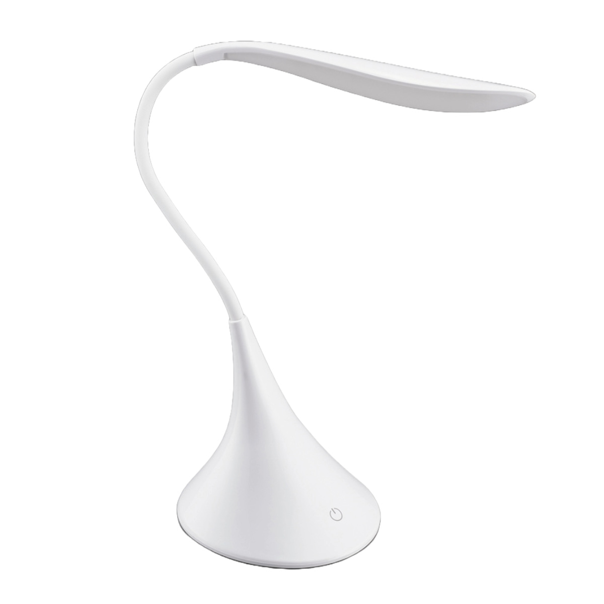 テーブルライト LED 無段階調光 USB対応 ( デスクライト コードレス スタンドライト USB給電式 タッチセンサー 角度調整 電池式 単三電池 明るい シンプル ホワイト 多段式調光 )