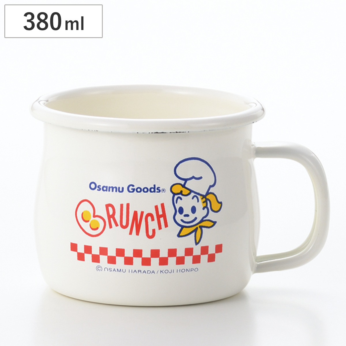 OSAMU GOODS ブランチホーローマグカップ （ オサムグッズ 380ml マグ マグカップ マグコップ カップ 食器 日本製 シンプル モダン かわいい おしゃれ ）