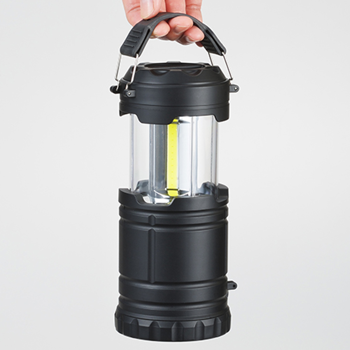 LEDランタン 2WAY キャッチフィールド （ 電池式 ランタン ライト LED 取っ手付け替え 縦横自由 引くだけ 点灯 アウトドア キャンプ ベランピング BBQ ）