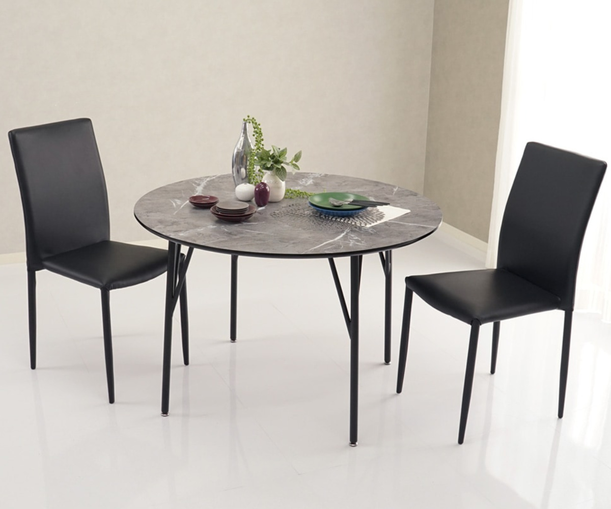 ダイニングチェア 座面高43cm 2脚セット スタッキング ( 食卓椅子 チェア イス 椅子 いす ダイニング 肘なし レザー調 ファブリック 完成品 ハイバック チェアー 食卓 リビング おしゃれ リビングチェア デスクチェア 積み重ね ) 【ライトベージュ】 ライトベージュ