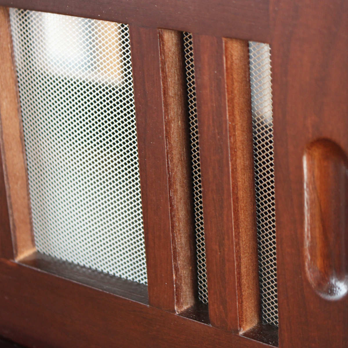 カウンターラック 桐製 幅80cm はい帳 両面引き戸 ( 蠅帳 蝿帳 はいちょう はえちょう カウンター上収納ボックス 引出し 和風 カップボード カトラリーボックス 台所収納 木製 上置き コンパクト スリム ホワイト ブラウン ) 【ホワイト】 ホワイト