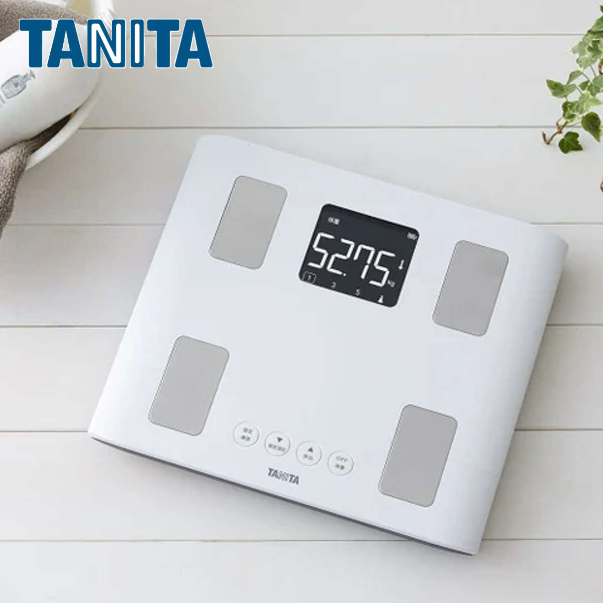 タニタ 体組成計 アプリ対応 おさぼり番号表示 （ 体重計 ヘルスメーター デジタル体重計 体脂肪計 薄型 体脂肪率 内臓脂肪レベル BMI 筋肉量 推定骨量 体内年齢 基礎代謝量 デジタル 電池式 150kgまで 乗るだけ スマホ連動 ） 【ピンク】