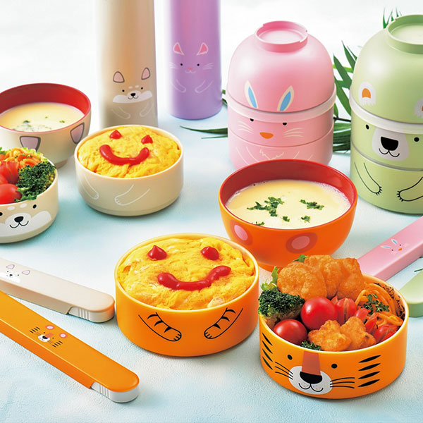 dショッピング |お弁当箱 2段 お椀付き 大こけし弁当 HAKOYA 850ml