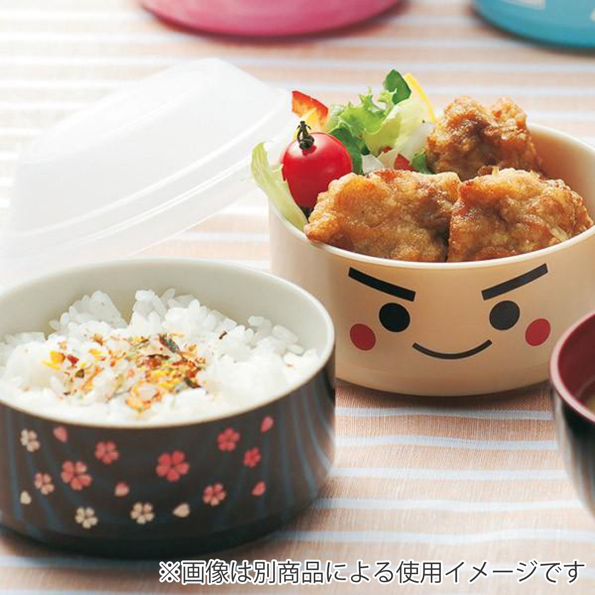 お弁当箱 2段 HAKOYA ねこしぐさ こけし二段弁当 お椀付き 440ml 日本製 まねきねこ白 ( 二段 レンジ対応 食洗機対応 二段弁当箱 ねこ スープカップ付き こけし弁当 レンジOK 食洗機OK シール蓋 ふんわり ふわっと ドーム型 ) 【まねきねこ黒】 まねきねこ黒