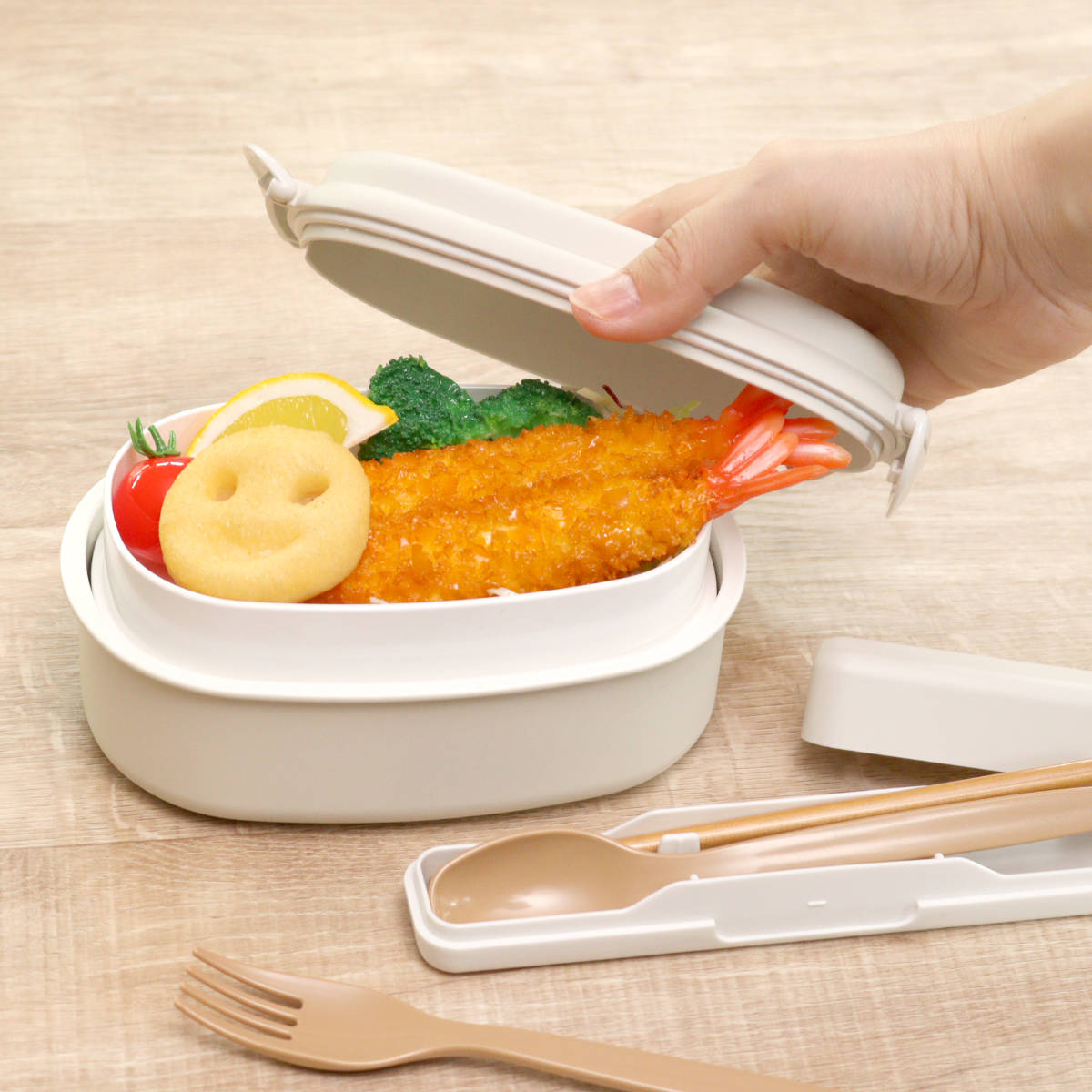 弁当箱 さっと洗えるお弁当箱 プレミアム 730ml 2WAY 2段 ( お弁当箱 ランチボックス レンジ対応 食洗機対応 一段 二段 2way レンジOK 食洗機OK 弁当 お弁当 大人 日本製 ) 【スモーキーピンク】 スモーキーピンク