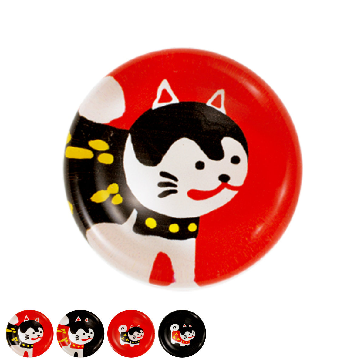 箸置き アクリル箸置き （ こま犬 アクリル ガラス風 日本製 箸 置き 箸おき お箸置き カトラリー 和柄 和風 和雑貨 犬 狛犬 おしゃれ ） 【赤こまいぬ小】