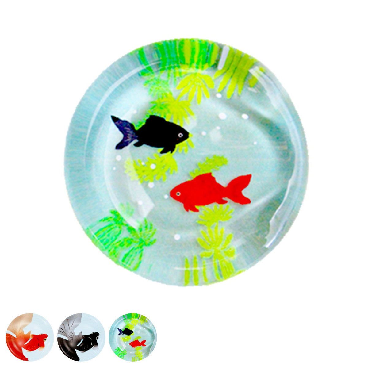 箸置き アクリル箸置き （ きんぎょ 金魚 アクリル ガラス風 日本製 箸 置き 箸おき お箸置き カトラリー 和柄 和風 和雑貨 おしゃれ ） 【金魚鉢】