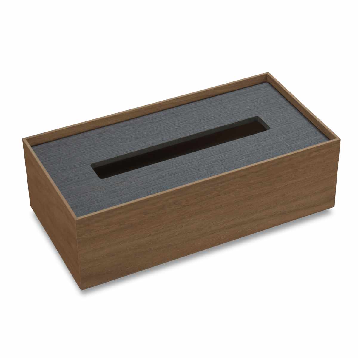 ティッシュケース バスク ティッシュBOX 木製 M ( ティッシュカバー ボックスティッシュ 収納 日本製 ティッシュ ケース ティッシュ入れ ティッシュボックス インテリア リビング シンプル ) 【ブラウン】 ブラウン