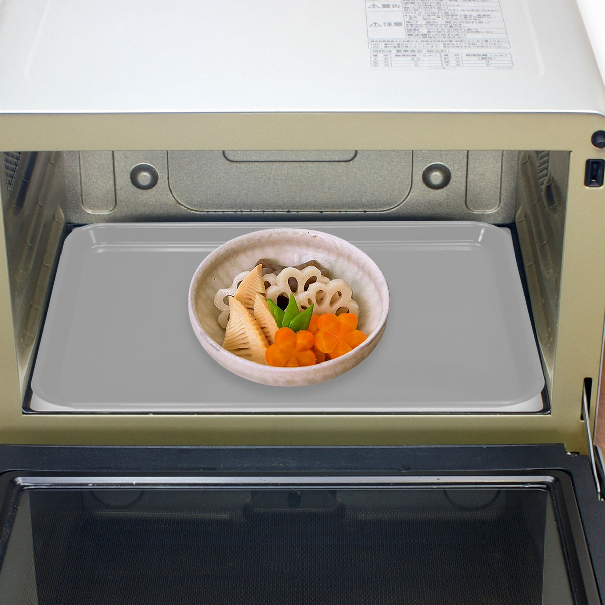 トレー ピノ PINO レンジで使えるノンスリップトレー 39cm ( 日本製 電子レンジ対応 キッチントレー キッチン 食卓 トレイ ノンスリップ おしゃれ シンプル 滑らない お盆 おぼん 配膳 くすみカラー 角型 角 四角 長方形 ) 【イエロー】 イエロー