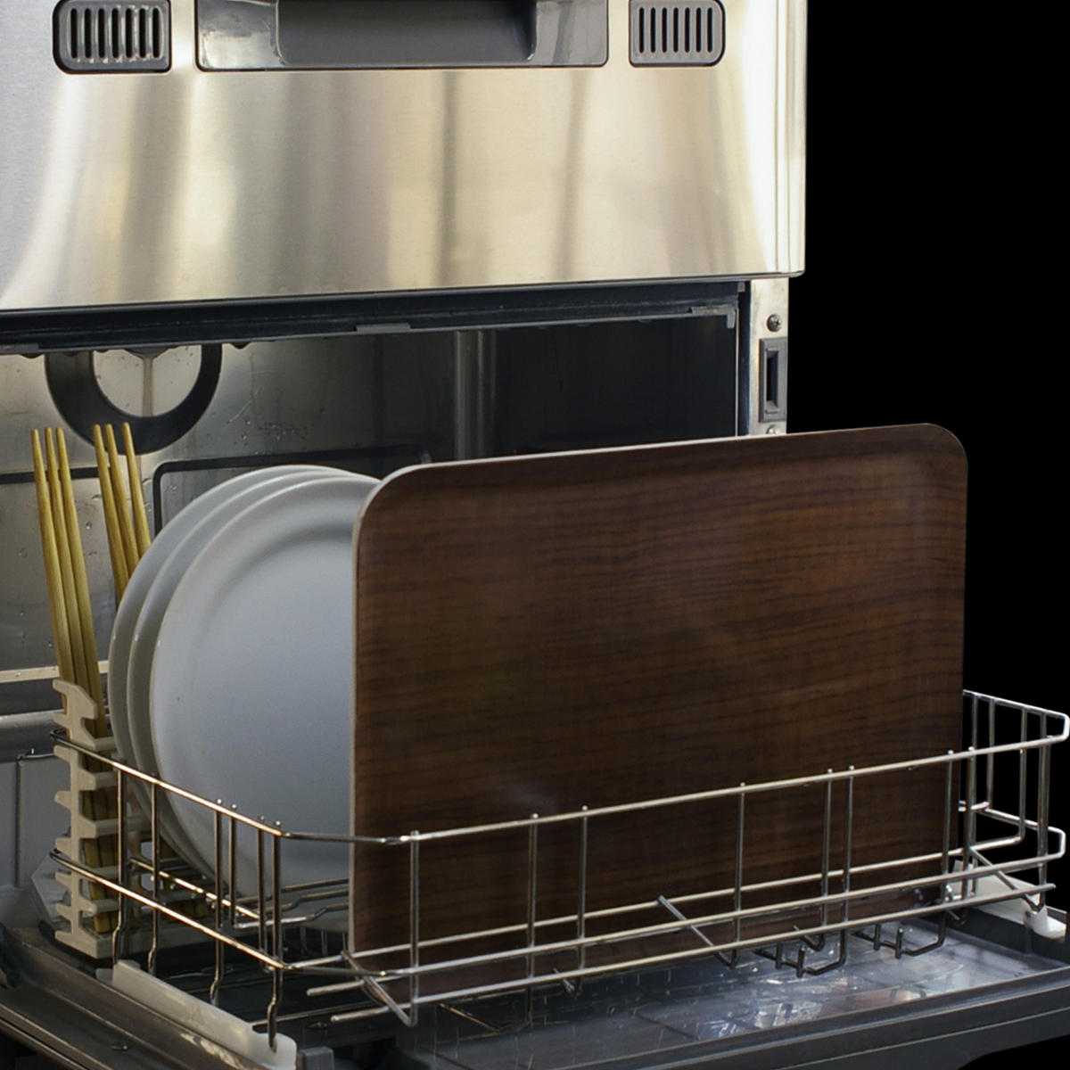 トレー SRトレー L 角 オーク 39cm ( 電子レンジ対応 食洗機対応 日本製 キッチントレー キッチントレイ キッチン トレイ 角型 おしゃれ シンプル ランチョンマット 木目調 )