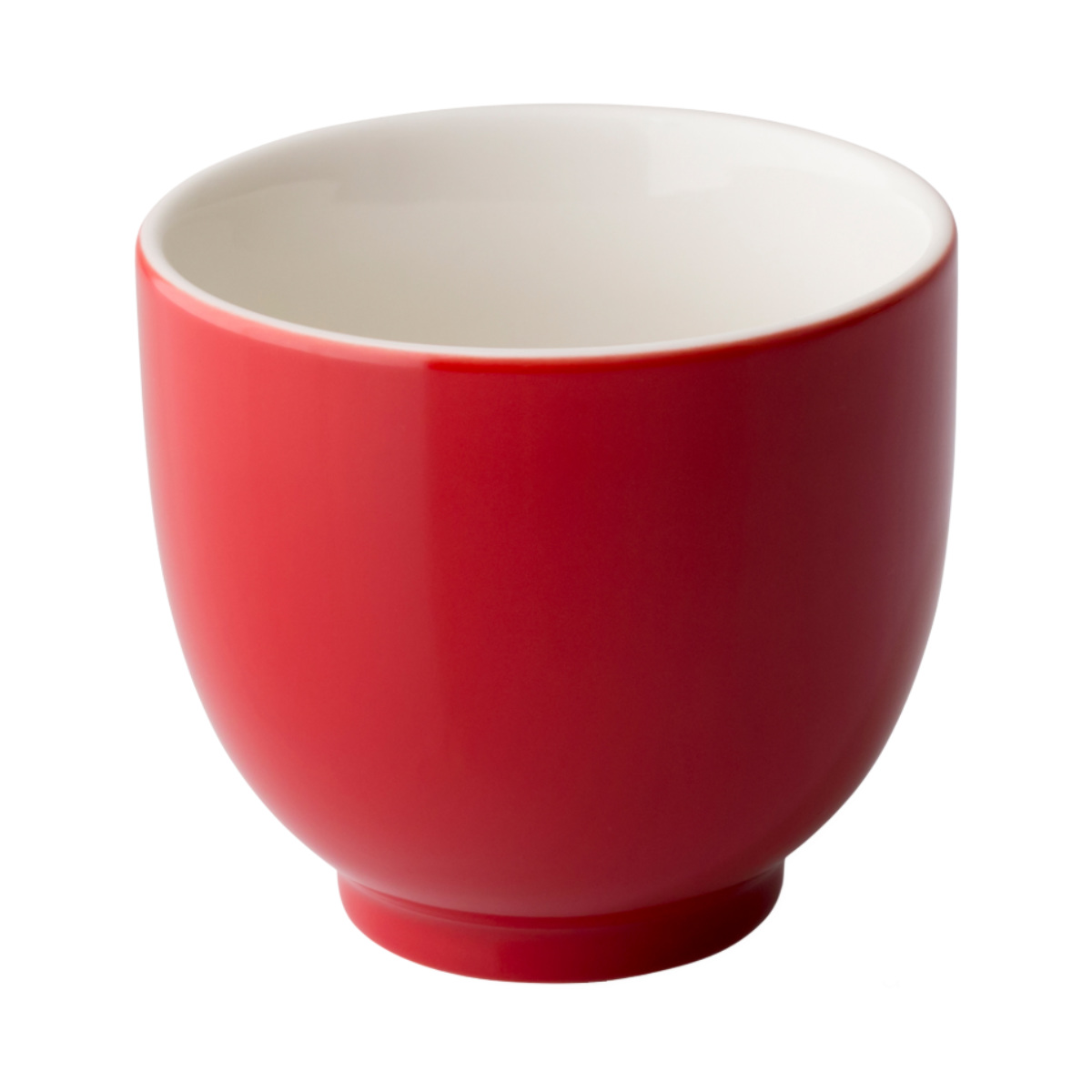 ティーカップ 207ml FORLIFE Qティーカップ ( 陶器 電子レンジ対応 食洗機対応 コップ カップ コーヒーカップ カラフル 取っ手なし 紅茶 コーヒー 珈琲 湯呑 湯飲み 湯のみ お茶 緑茶 ハーブティー おしゃれ かわいい ) 【ブルー】 ブルー