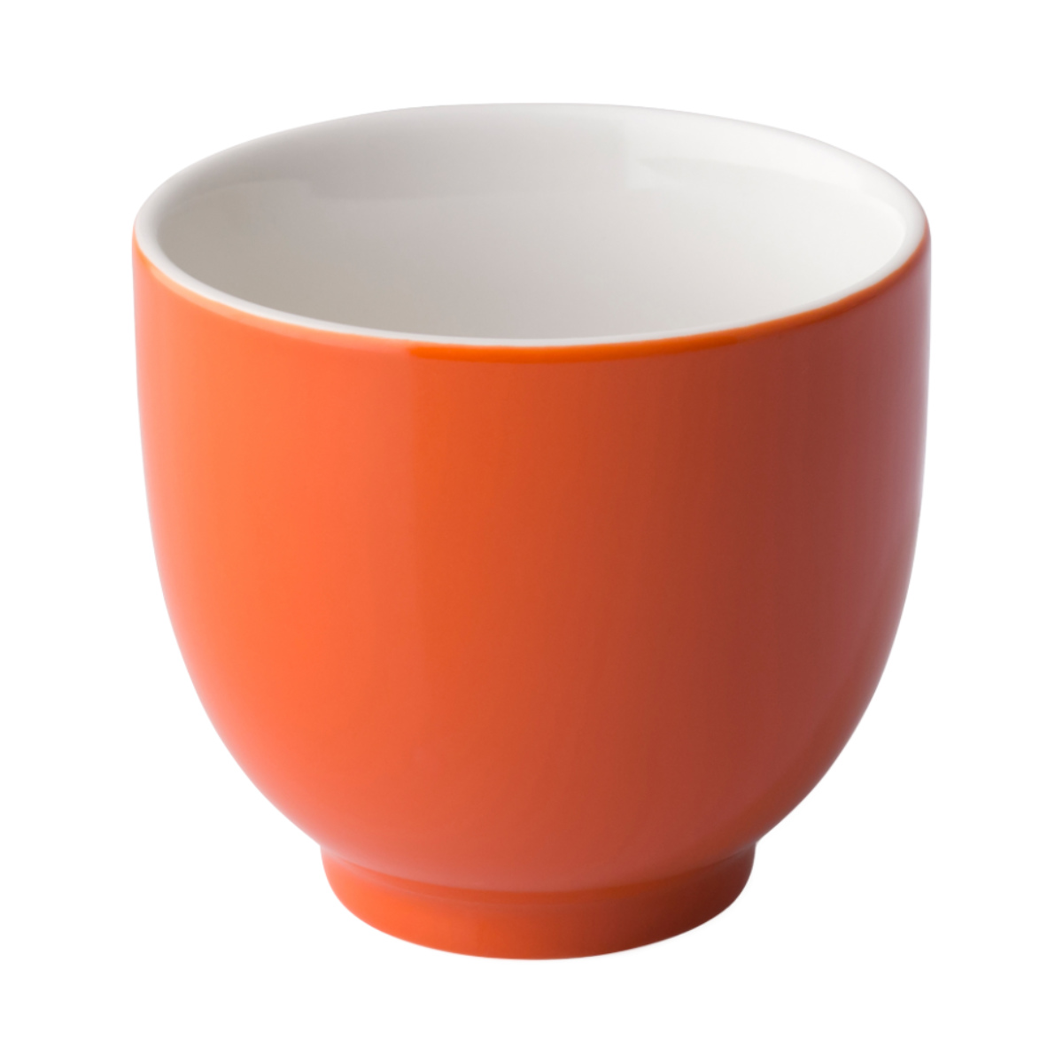 ティーカップ 207ml FORLIFE Qティーカップ ( 陶器 電子レンジ対応 食洗機対応 コップ カップ コーヒーカップ カラフル 取っ手なし 紅茶 コーヒー 珈琲 湯呑 湯飲み 湯のみ お茶 緑茶 ハーブティー おしゃれ かわいい ) 【ブルー】 ブルー