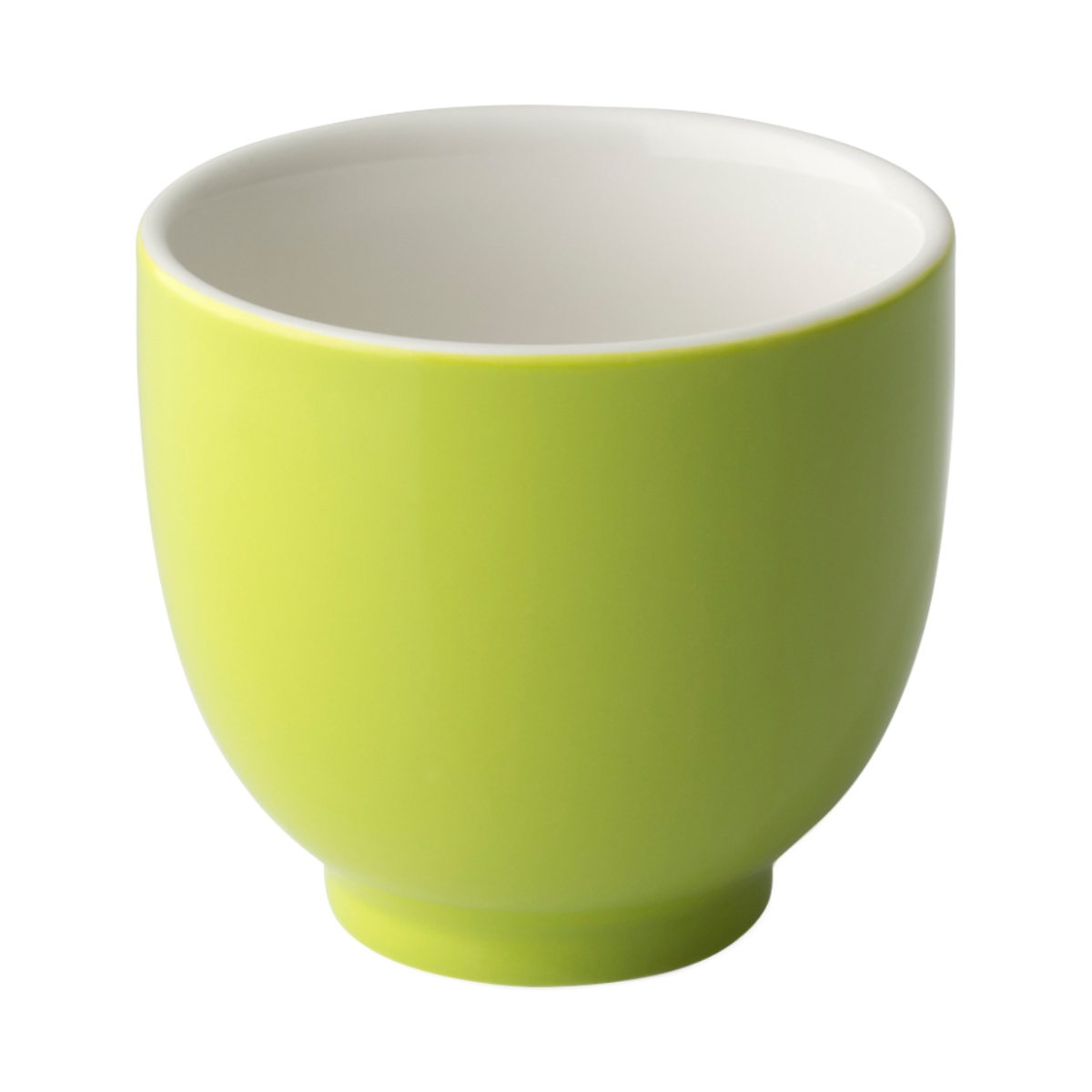 ティーカップ 207ml FORLIFE Qティーカップ ( 陶器 電子レンジ対応 食洗機対応 コップ カップ コーヒーカップ カラフル 取っ手なし 紅茶 コーヒー 珈琲 湯呑 湯飲み 湯のみ お茶 緑茶 ハーブティー おしゃれ かわいい ) 【ブルー】 ブルー