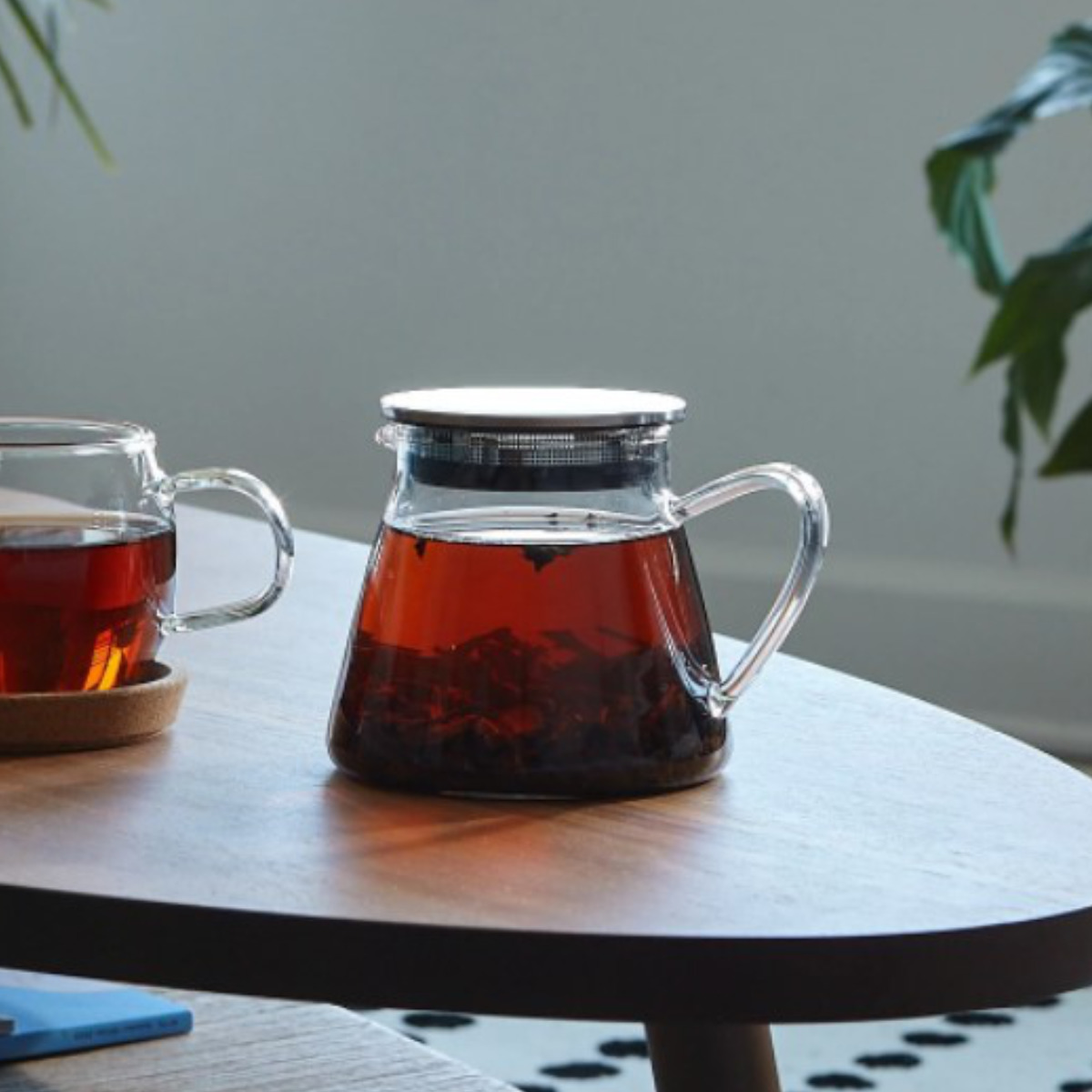 ティーポット 532ml FORLIFE フジ ガラスティーポット （ ガラス 耐熱ガラス ポット コーヒー ティー 食洗機対応 電子レンジ対応 ティーウェア 珈琲 紅茶 おしゃれ かわいい ）