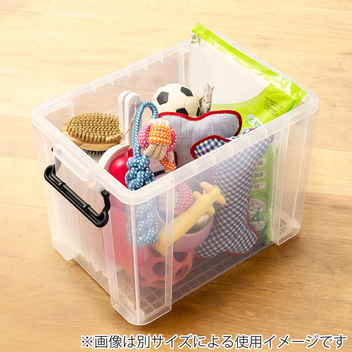 収納ボックス 幅44×奥行66×高さ16.5cm ロックス 660S 押入れ用 ( 収納ケース 衣装ケース フタ付き 積み重ね 丈夫 頑丈 収納 日本製 スタッキング 押入れ クローゼット 押入れ収納 大容量 ウォークインクローゼット )