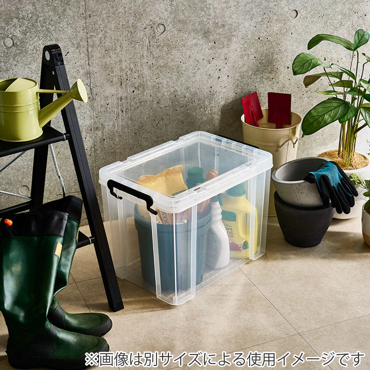 収納ボックス 幅44×奥行66×高さ16.5cm ロックス 660S 押入れ用 ( 収納ケース 衣装ケース フタ付き 積み重ね 丈夫 頑丈 収納 日本製 スタッキング 押入れ クローゼット 押入れ収納 大容量 ウォークインクローゼット )