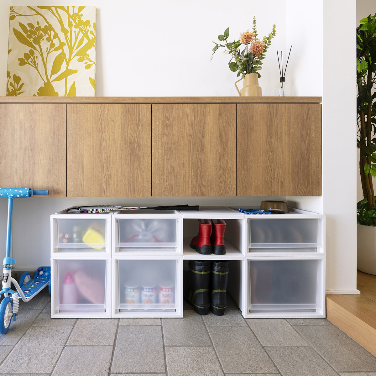 収納ケース Fits フィッツケース マルチ 40-35M ( 幅35×奥行40×高さ30cm 収納 ケース 衣類収納 積み重ね 収納ボックス 衣装ケース クローゼット収納 引き出し 衣類ケース 洗面所 小物収納 プラスチック )