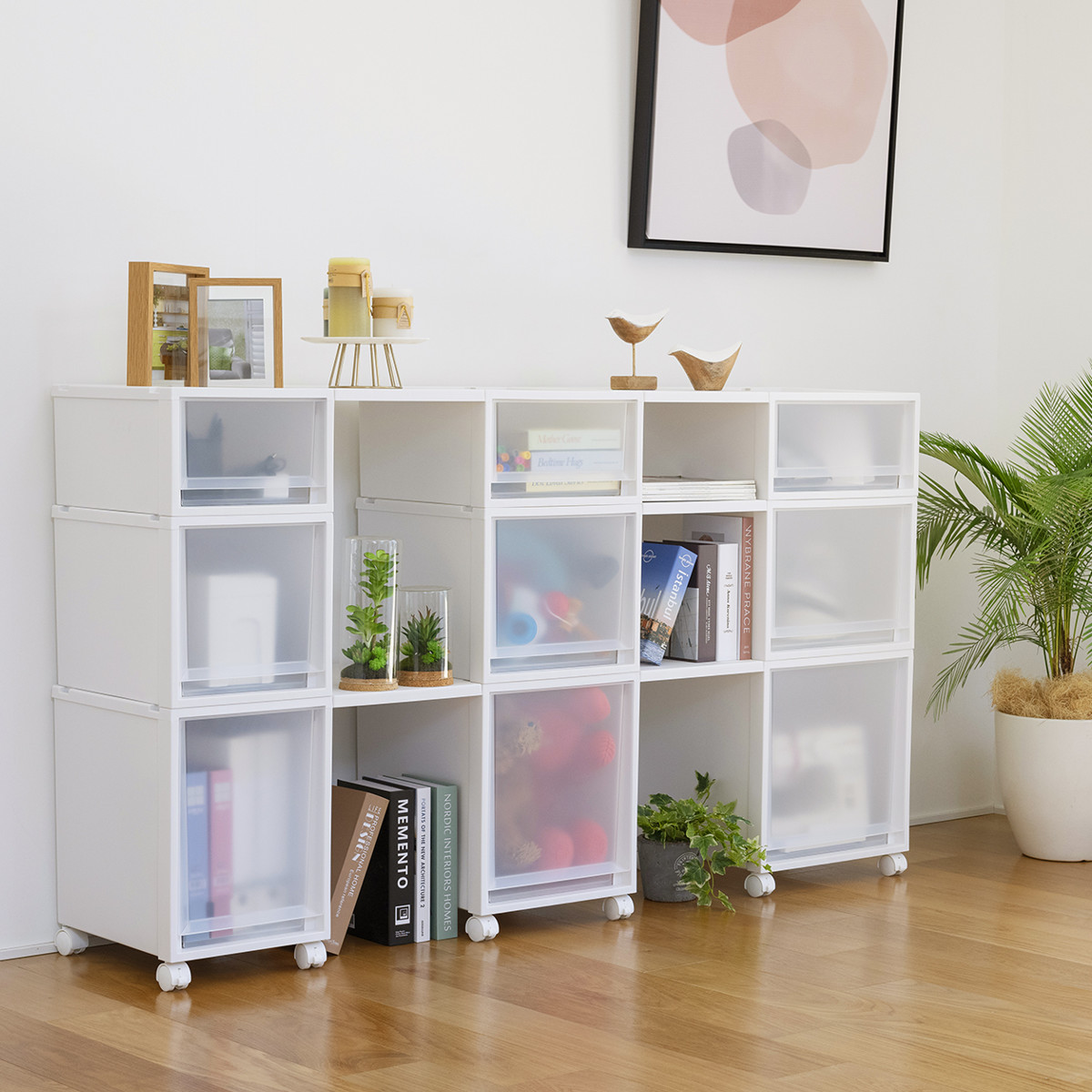 収納ケース Fits フィッツケース マルチ 40-35M ( 幅35×奥行40×高さ30cm 収納 ケース 衣類収納 積み重ね 収納ボックス 衣装ケース クローゼット収納 引き出し 衣類ケース 洗面所 小物収納 プラスチック )