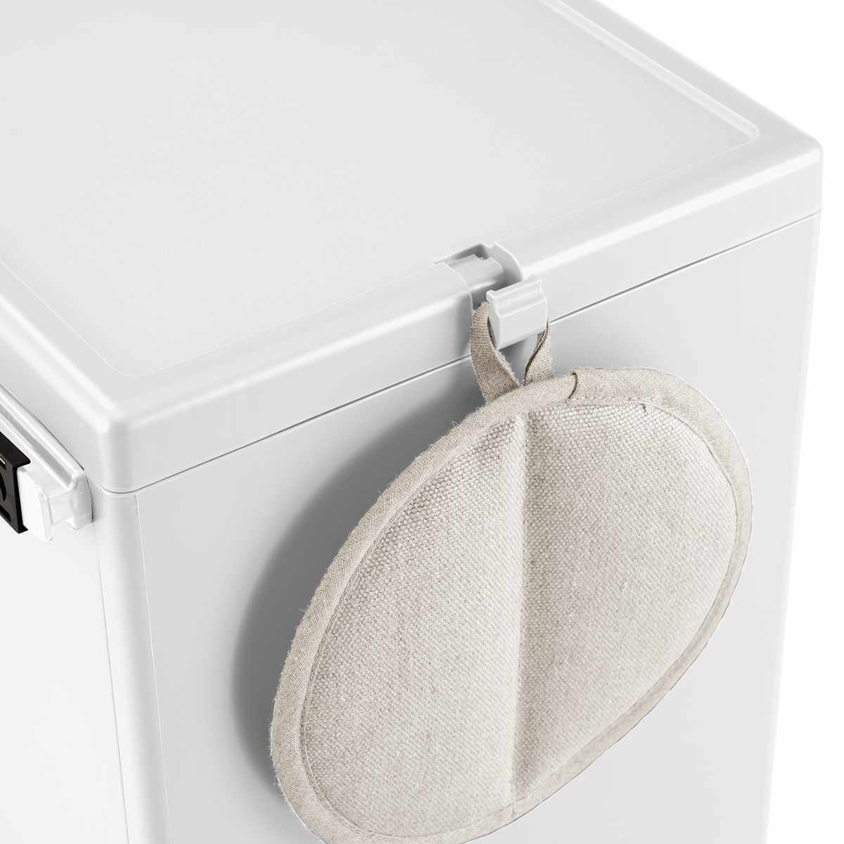 ゴミ箱 45L ホワイトラッシュ 多段 分別 ( ごみ箱 45リットル 3段 縦型 フラップ ふた付き スリム 省スペース キッチン キャスター付き 最大6分別 フック付き 隙間 シンプル )