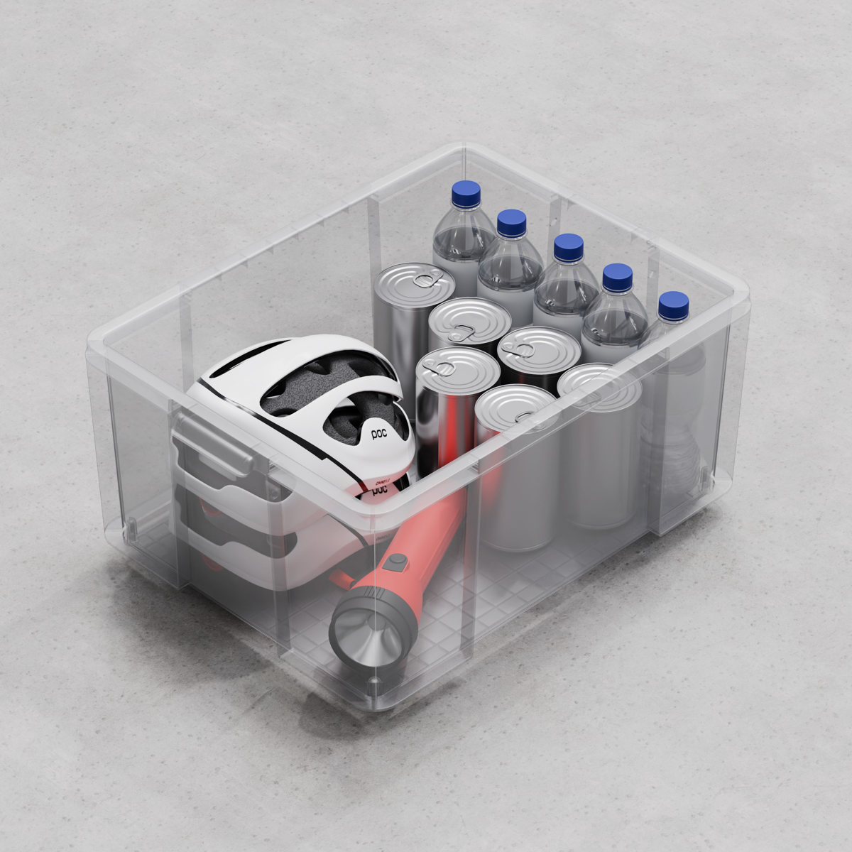 収納ボックス ロックス BOX 660M 大容量 幅43×奥行65×高さ23cm フタなし ( 収納ケース 積み重ね 丈夫 頑丈 収納 日本製 衣装ケース ストッカー 保管 スタッキング 工具箱 整理整頓 )