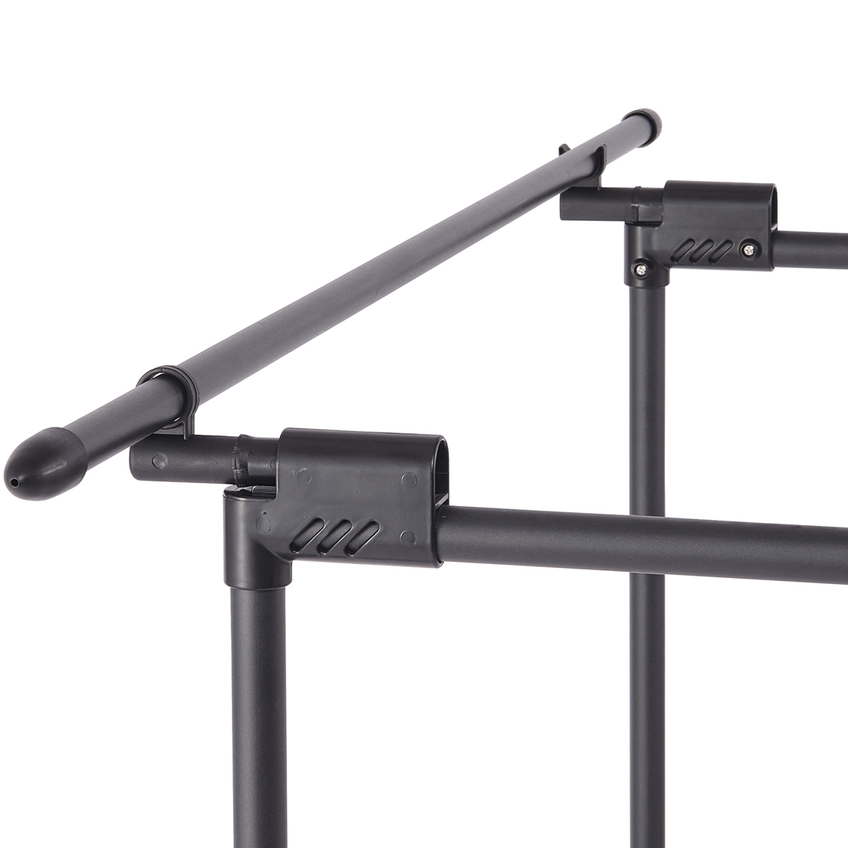 物干し 室内 ブラック コンパクト ポーリッシュ 折り畳み多機能物干し ( PORISH ハンガー インテリア物干し 物干しスタンド 洗濯 ランドリー 衣類 フェイスタオル 折り畳み キャスター付 )