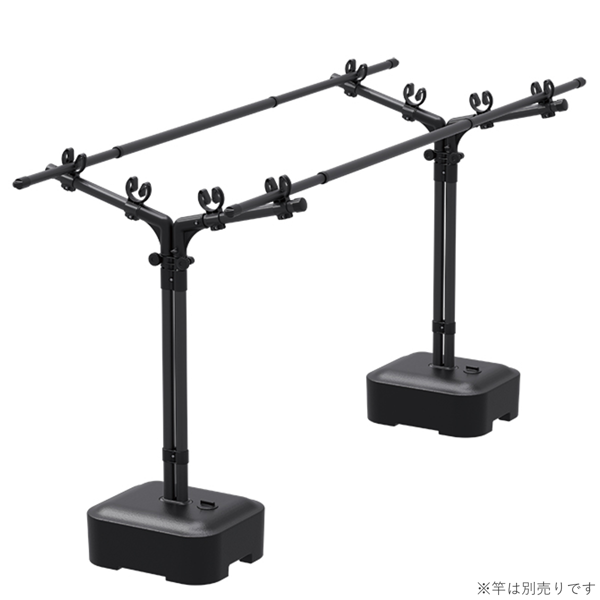 物干し ブロー台 ポーリッシュ ブラック 屋外 ベランダ ( PORISH 物干しスタンド ブロー台付き インテリア物干し 洗濯物干し 衣類 タオル 物干し台 大容量 高さ調節 屋外干し 外干し スタンド 黒 おしゃれ )