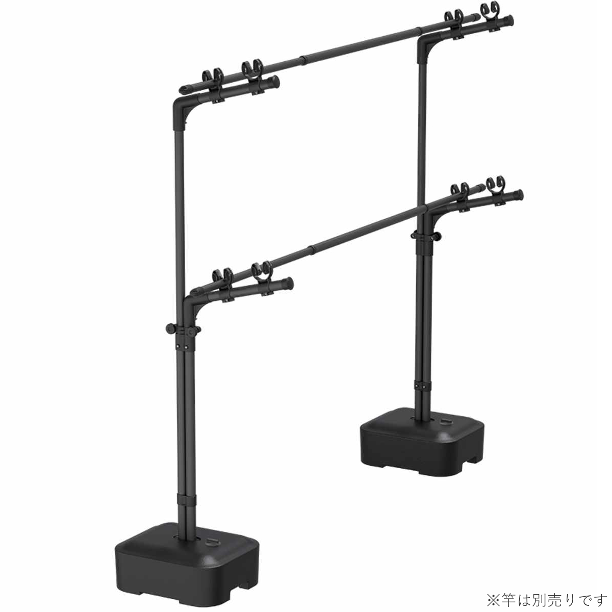 物干し ブロー台 ポーリッシュ ブラック 屋外 ベランダ ( PORISH 物干しスタンド ブロー台付き インテリア物干し 洗濯物干し 衣類 タオル 物干し台 大容量 高さ調節 屋外干し 外干し スタンド 黒 おしゃれ )