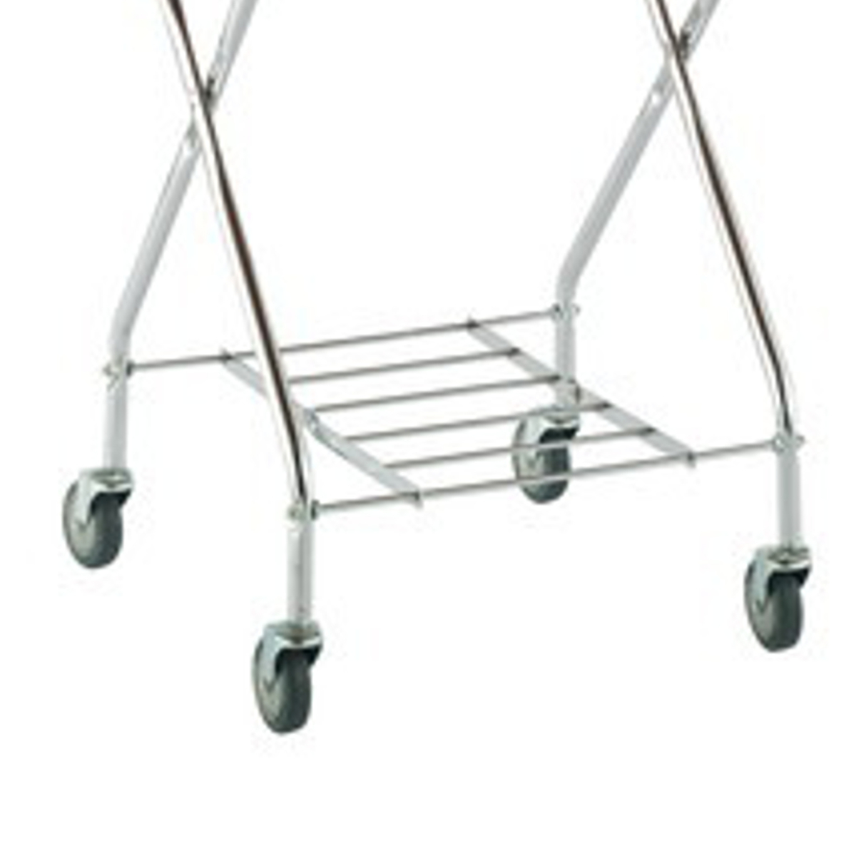 フレーム BMダストカー 本体 小 直径7.5cmキャスター ( 法人限定 台車 カート 132L用 折り畳み式 フレームのみ ゴミ箱 コンパクト 小型 業務用 ダストカート 運搬台車 スチール製 運搬 回収 )