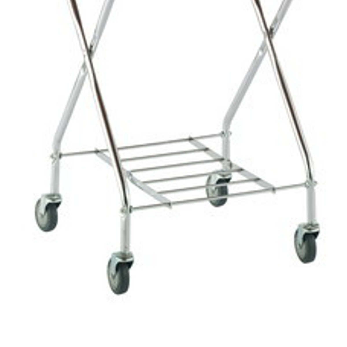 フレーム BMダストカー 本体 小 直径10cmキャスター ( 法人限定 台車 カート 132L用 折り畳み式 フレームのみ ゴミ箱 コンパクト 小型 業務用 ダストカート 運搬台車 スチール製 運搬 回収 )