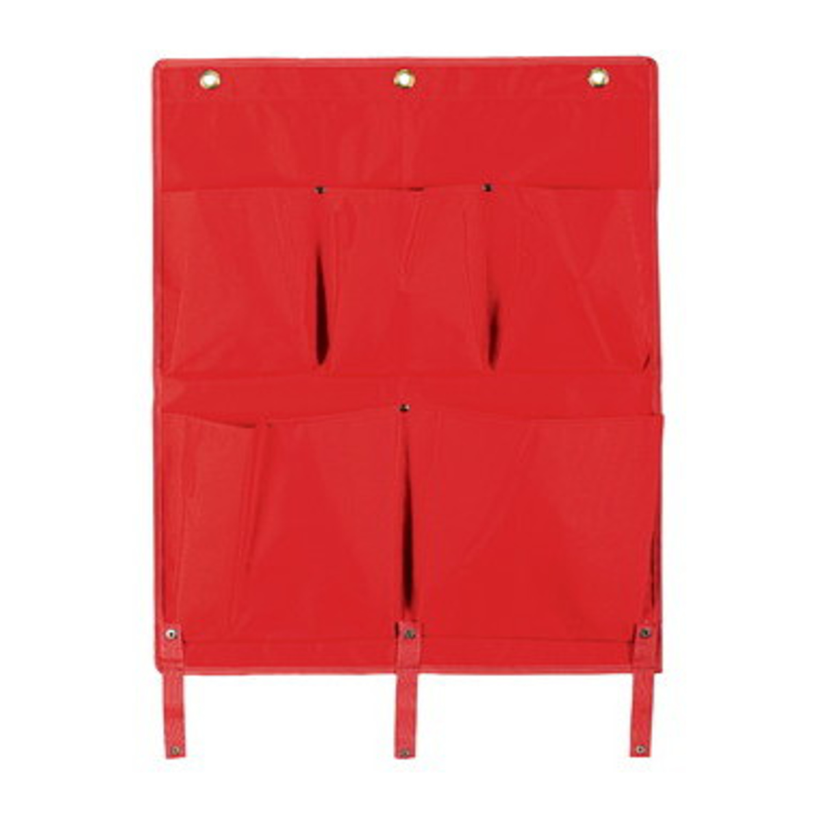 ポケット 収納 BMダストカー 専用ポケットE 大 ( 法人限定 BMダストカー専用 ポケット5個 対応パーツ 部品 パーツ 本体別売 布製 業務用 掃除用具 小物収納 道具入れ ツール ) 【ブラウン】 ブラウン