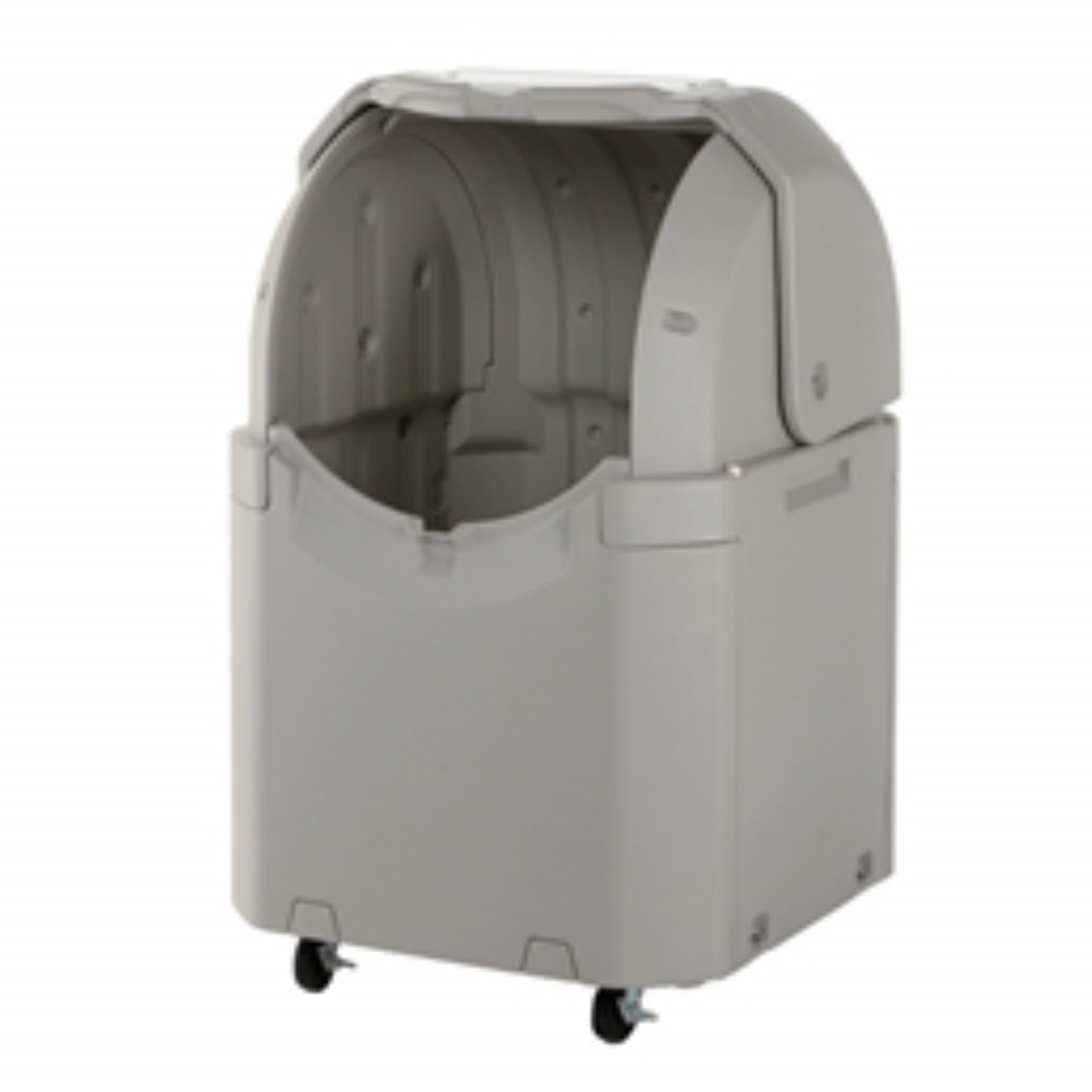 ゴミ箱 約350L ワイドペールST 350 キャスター付き ( 法人限定 ごみ箱 350リットル スライド蓋 カギ穴付き 排水口付き ストッパー付きキャスター 屋外収納 コンテナ 収納庫 ゴミ置き場 物置 保管庫 倉庫 鍵別売り )