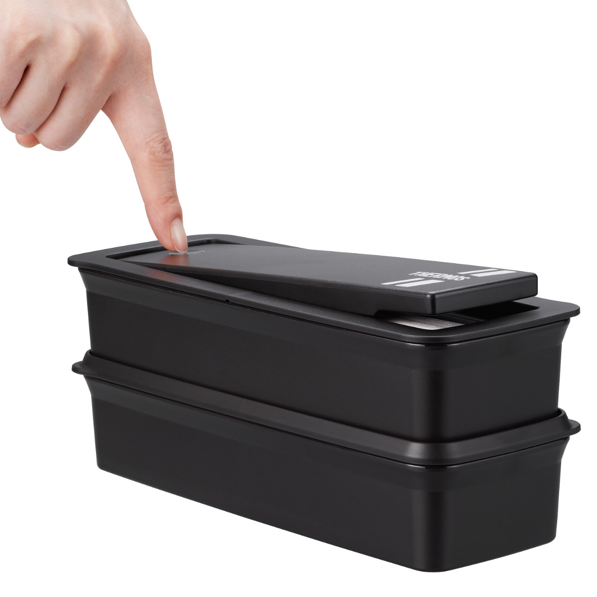 サーモス 弁当箱 2段 980ml フレッシュランチボックス ( THERMOS お弁当 レンジ対応 食洗機対応 ランチボックス メンズ 弁当 一段 食洗機OK レンジOK 一段弁当箱 箸 付き セット 仕切付き 男子 シンプル 大容量 )