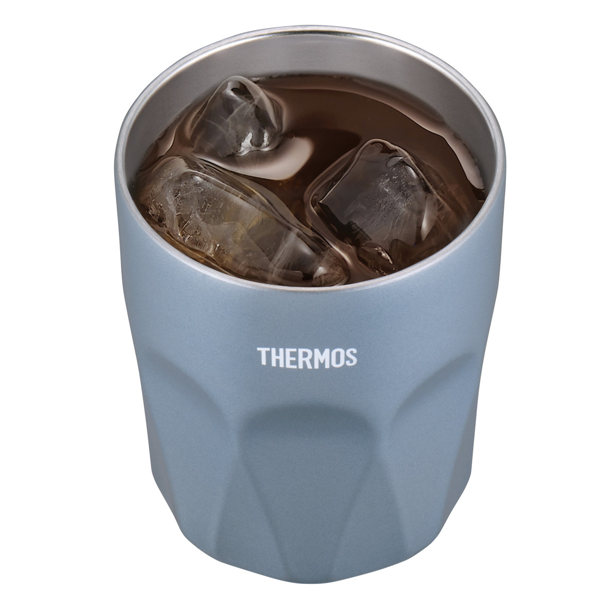 サーモス 真空断熱 タンブラー 300ml ( THERMOS ステンレス 食洗機対応 ステンレスタンブラー ステンレス製 保温 保冷 コップ おしゃれ かわいい カップ 真空断熱構造 結露しにくい リラックスタイム ) 【ミスティブルー】 ミスティブルー