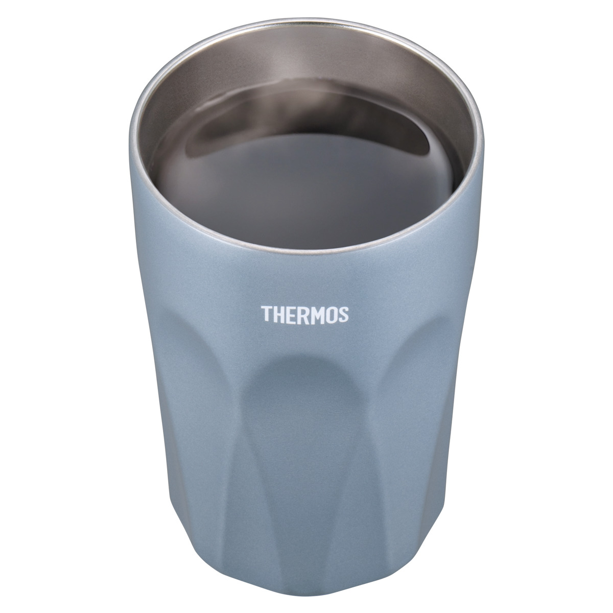 サーモス 真空断熱 タンブラー 400ml ( THERMOS ステンレス 食洗機対応 ステンレスタンブラー ステンレス製 保温 保冷 コップ おしゃれ かわいい カップ 真空断熱構造 結露しにくい リラックスタイム ) 【ミスティブルー】 ミスティブルー