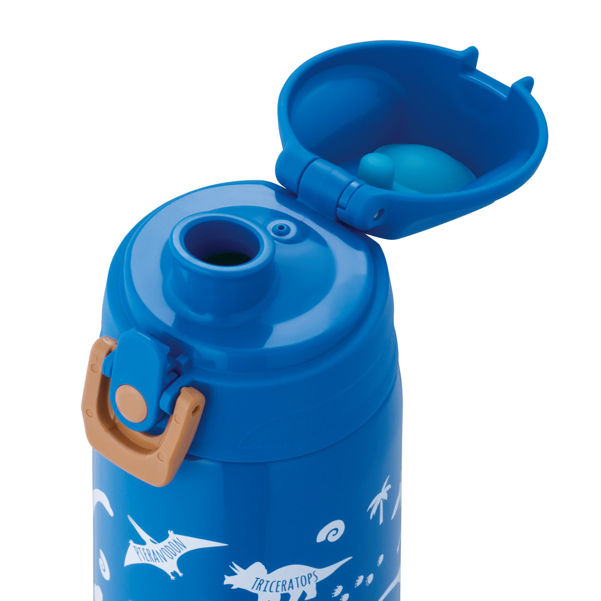 サーモス 水筒 600ml 真空断熱2ウェイボトル FJJ-602WF ( THERMOS 保温 保冷 子供 ワンタッチ ステンレスボトルル スポーツ飲料対応 0.6L 2way 直飲み コップ飲み スポーツドリンク対応 スポーツボトル ダイレクト ボトル キッズ ) 【ブルーブラウン】 ブルーブラウン