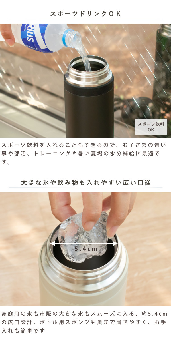 サーモス 水筒 750ml 真空断熱スポーツボトル 保冷専用 ( THERMOS 保冷 食洗機対応 直飲み ダイレクトボトル スポーツドリンク対応 軽量 食洗器OK スポーツ飲料対応 ステンレス ステンレスボトル マイボトル ボトル おしゃれ 大人 ) 【カーキ】 カーキ