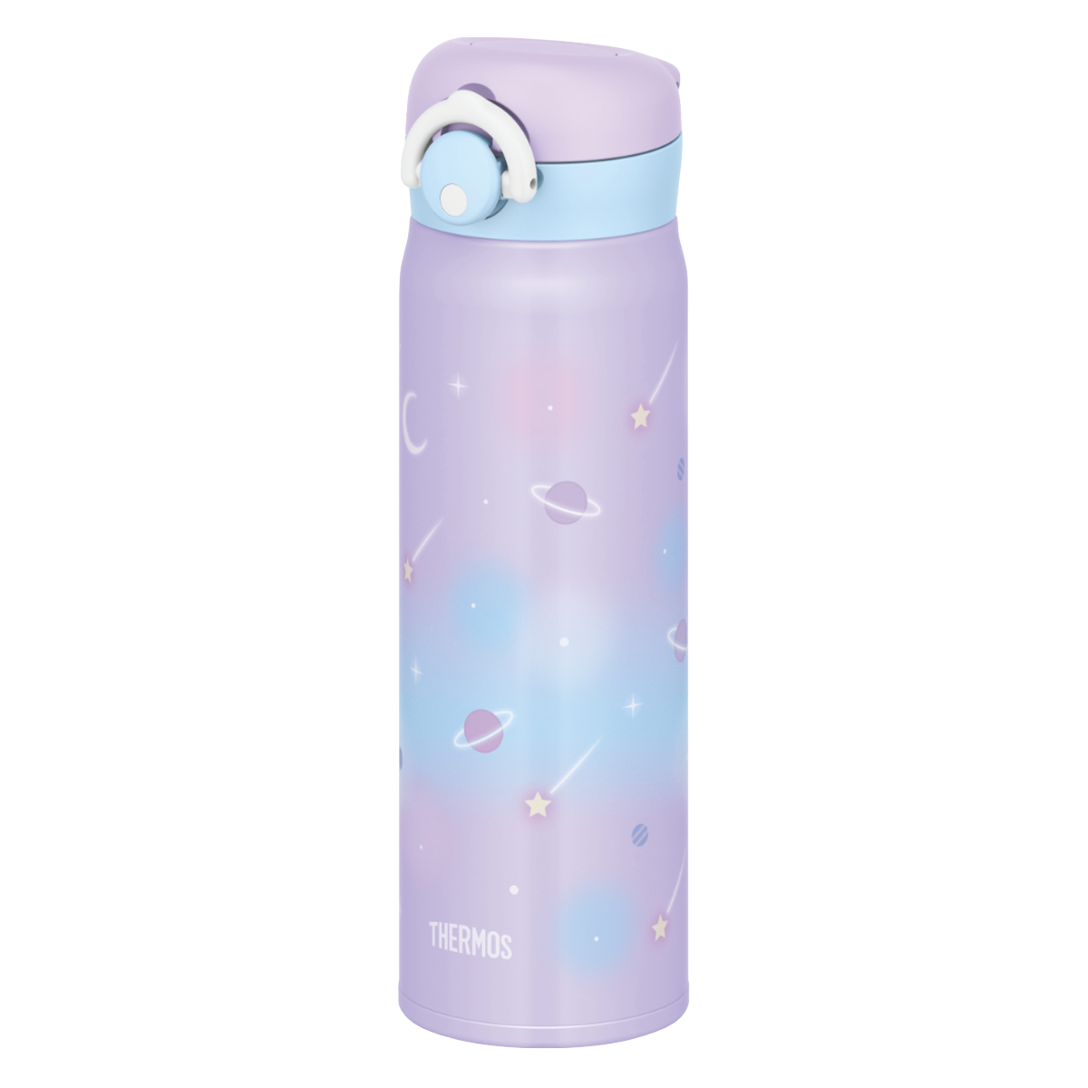 サーモス 水筒 500ml 真空断熱ケータイマグ 直飲み JNR-504G ( THERMOS 保温 保冷 軽量 ステンレスボトル ワンタッチ マグボトル スポーツドリンク ボトル 真空断熱 ダイレクトボトル 直のみ すいとう ステンレス ワンプッシュ ) 【パステルブルー】 パステルブルー