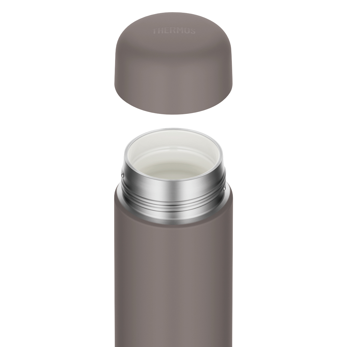 サーモス 水筒 500ml 真空断熱ケータイマグ セラミック加工 JPB-500 ( THERMOS 直飲み 保温 保冷 食洗機対応 スクリュー マグボトル スポーツドリンク対応 食洗機OK ステンレスボトル 魔法瓶 スリム 軽量 マグ ボトル シンプル ) 【ソフトブルー】 ソフトブルー