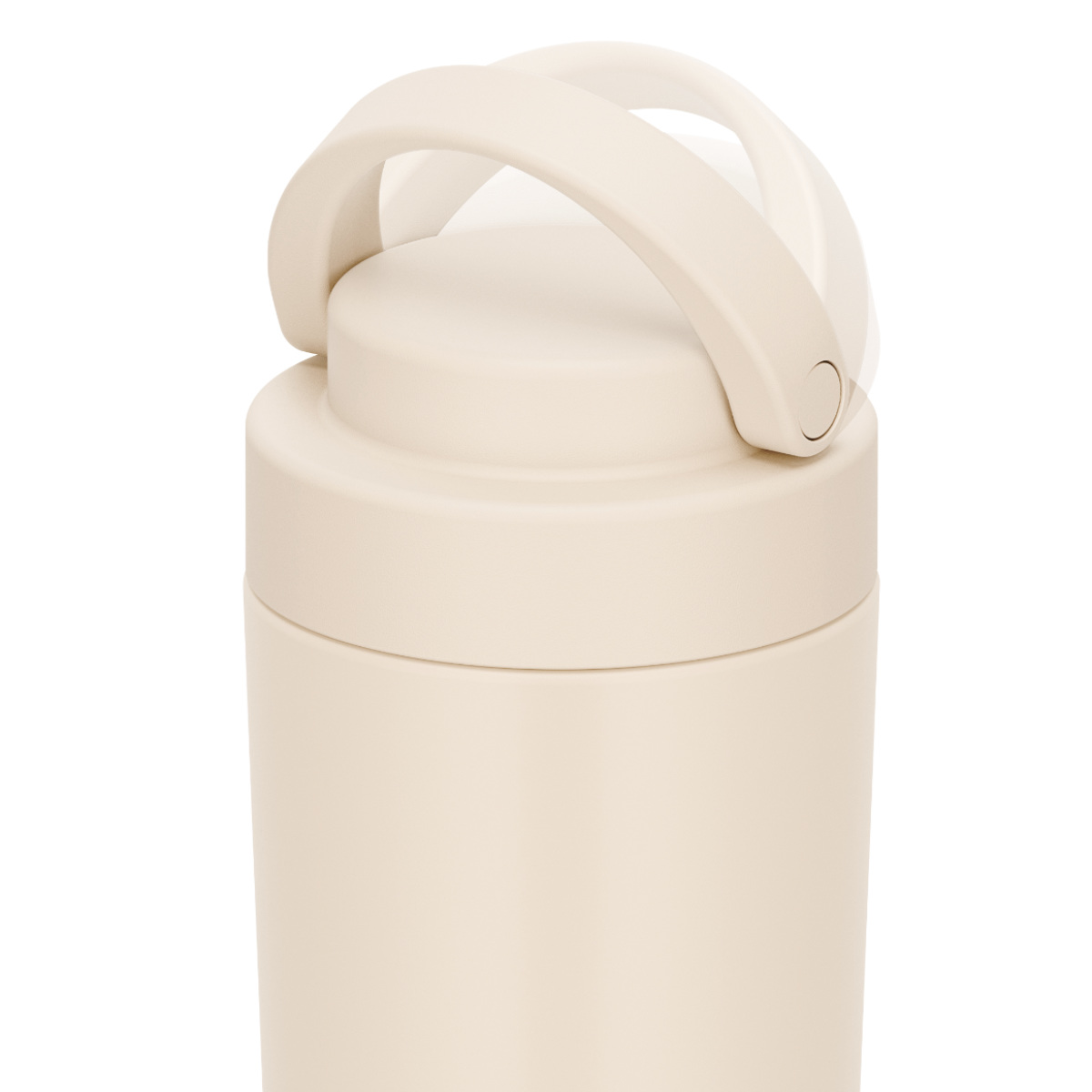 サーモス 水筒 420ml 真空断熱ケータイタンブラー JOV-421 ( THERMOS タンブラー 保温 保冷 食洗機対応 マグボトル スポーツドリンク対応 直飲み 食洗機OK マグ ボトル 蓋付き 真空断熱 魔法瓶 ハンドル付き ステンレスボトル ) 【アイボリー】 アイボリー